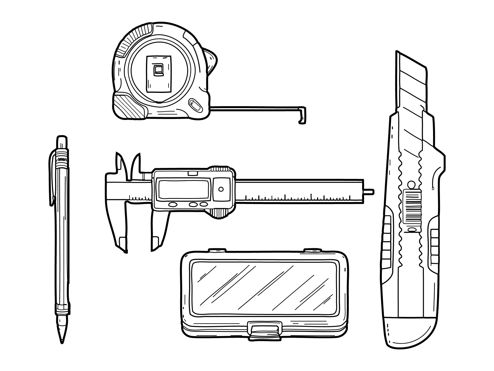Overhead equipment layout.